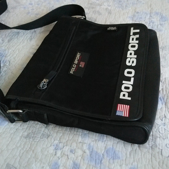 Polo Sport black messenger bag - Picture 5 of 7